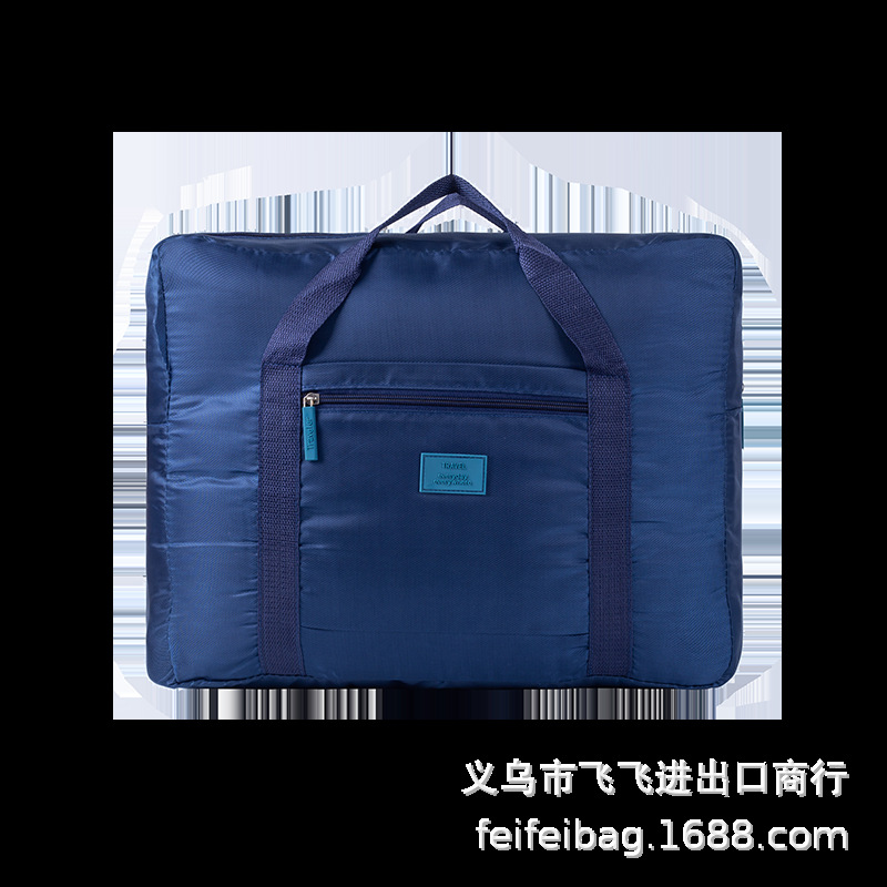Factory Direct Sales Korean Foldable Travel Storage Bag Large Capacity Luggage Bag Men and Women Clothing Shoes Organizing Bag