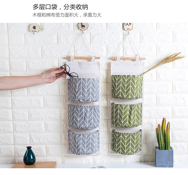 Factory Direct Sales Cloth Hanging Pocket Storage Bag Wall Hanging Organizing Bag Storage Bag Storage Bag Can Also Be Customized Factory Direct Sales Cloth Hanging Pocket Storage Bag Wall Hanging Organizing Bag Storage Bag Storage Bag Can Also Be Customized