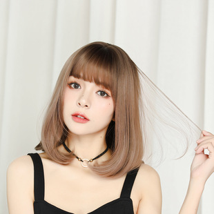 Hair HighTemperature Fiber Seamless Hair Extension BB Clip 6 Card Thickened One Wig Gradient Color Hair Extension Piece Hair HighTemperature Fiber Seamless Hair Extension BB Clip 6 Card Thickened One Wig Gradient Color Hair Extension Piece