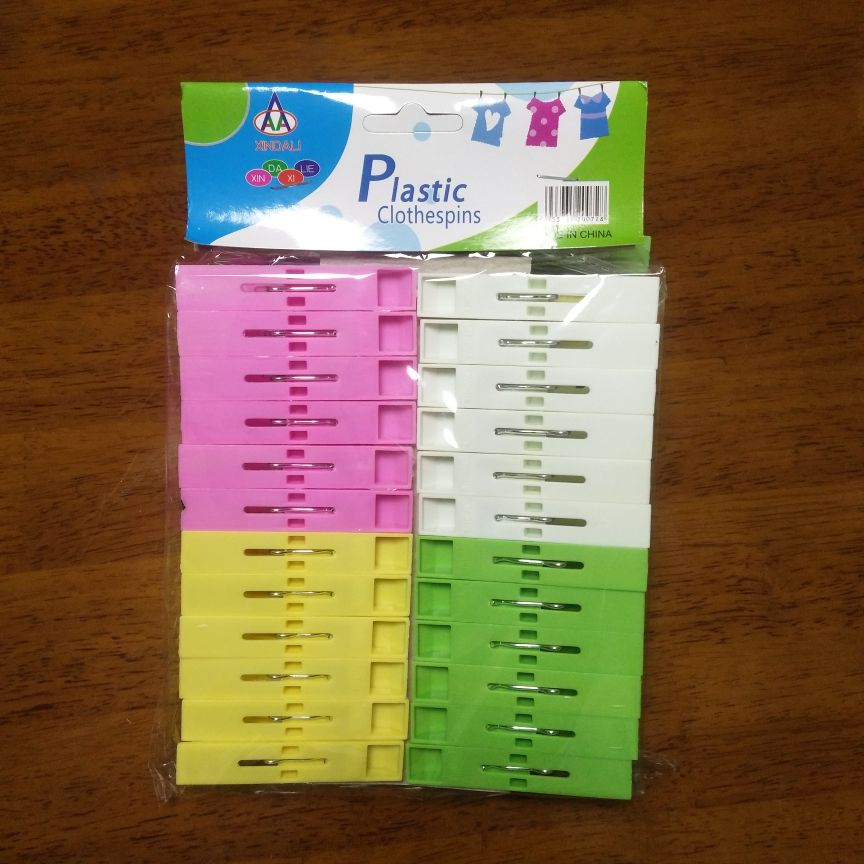 24 PCS air - drying Plastic clip clip factory direct sale 24 PCS air - drying Plastic clip clip factory direct sale