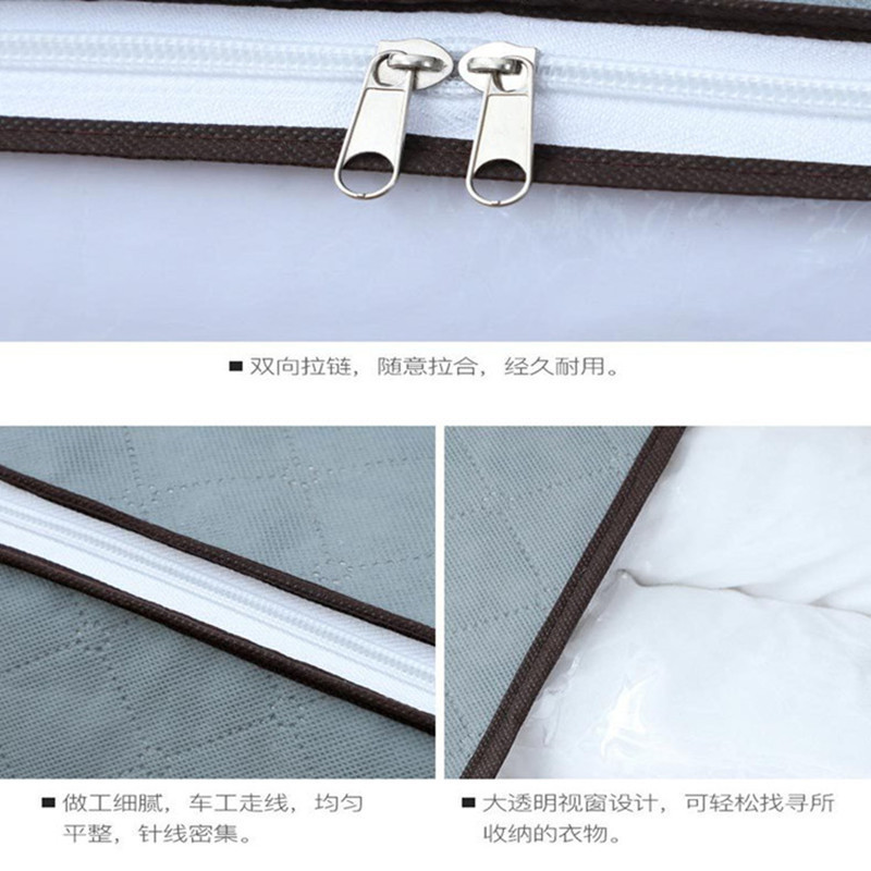 Factory Direct Sales Thickened Cotton Quilt Buggy Bag Quilt Storage Bag Non-Woven Quilt Bag Clothing Storage Bag Buggy Bag