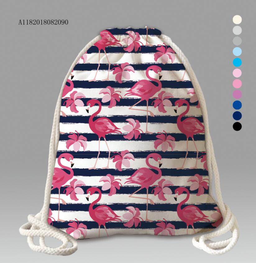 Folding shopping bag gift box sleeve drawstring bag canvas gift bag non-woven reusable bag Oxford storage bag
