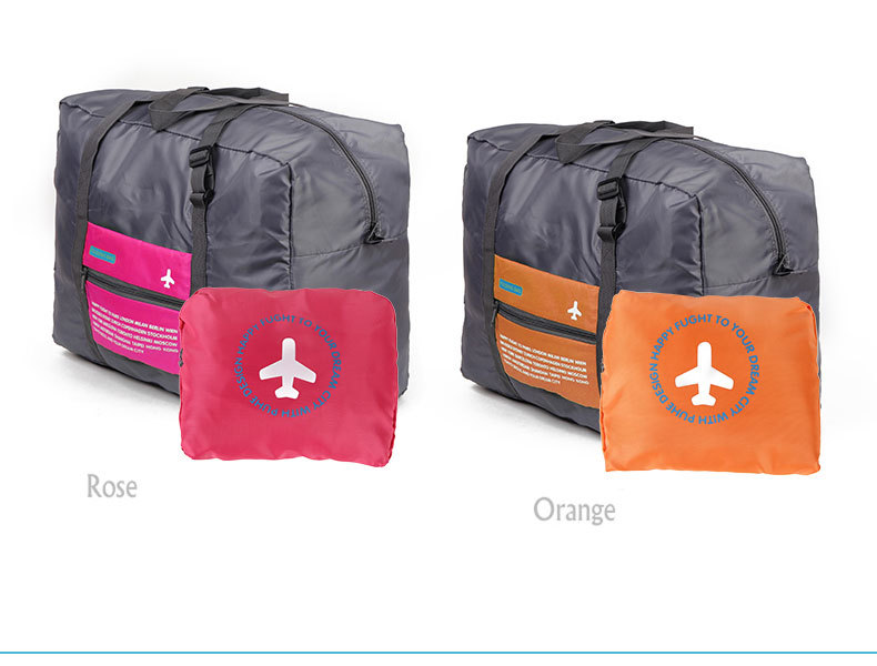 Korean Style High Quality Large Capacity Luggage Portable Waterproof Nylon Folding Travel Storage Bag Buggy Bag Korean Style High Quality Large Capacity Luggage Portable Waterproof Nylon Folding Travel Storage Bag Buggy Bag