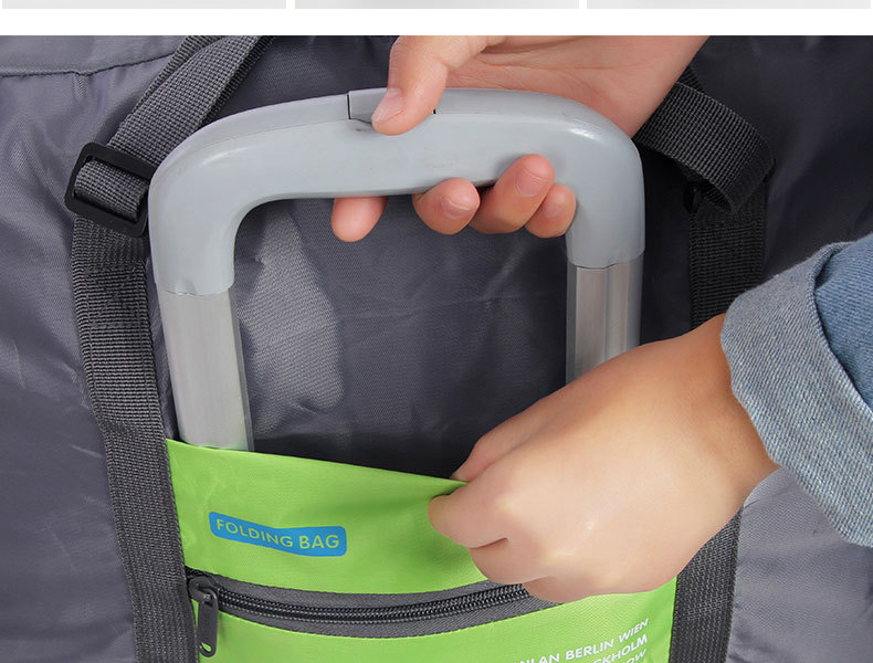 Korean Style High Quality Large Capacity Luggage Portable Waterproof Nylon Folding Travel Storage Bag Buggy Bag Korean Style High Quality Large Capacity Luggage Portable Waterproof Nylon Folding Travel Storage Bag Buggy Bag