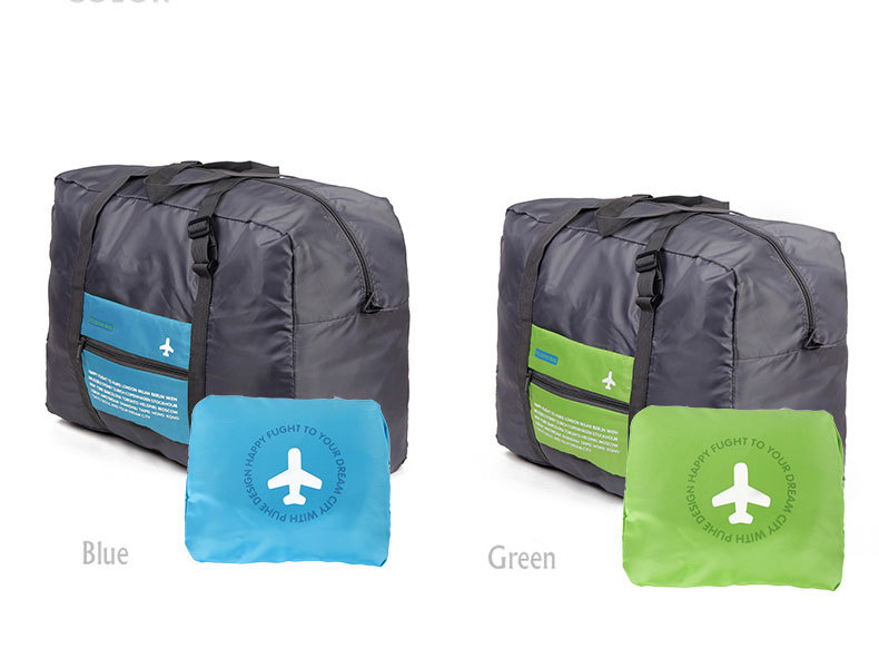 Korean Style High Quality Large Capacity Luggage Portable Waterproof Nylon Folding Travel Storage Bag Buggy Bag Korean Style High Quality Large Capacity Luggage Portable Waterproof Nylon Folding Travel Storage Bag Buggy Bag
