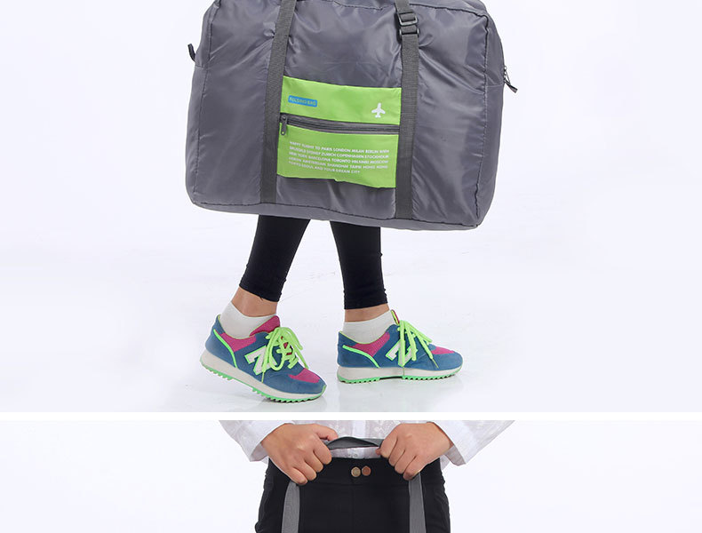 Korean Style High Quality Large Capacity Luggage Portable Waterproof Nylon Folding Travel Storage Bag Buggy Bag Korean Style High Quality Large Capacity Luggage Portable Waterproof Nylon Folding Travel Storage Bag Buggy Bag