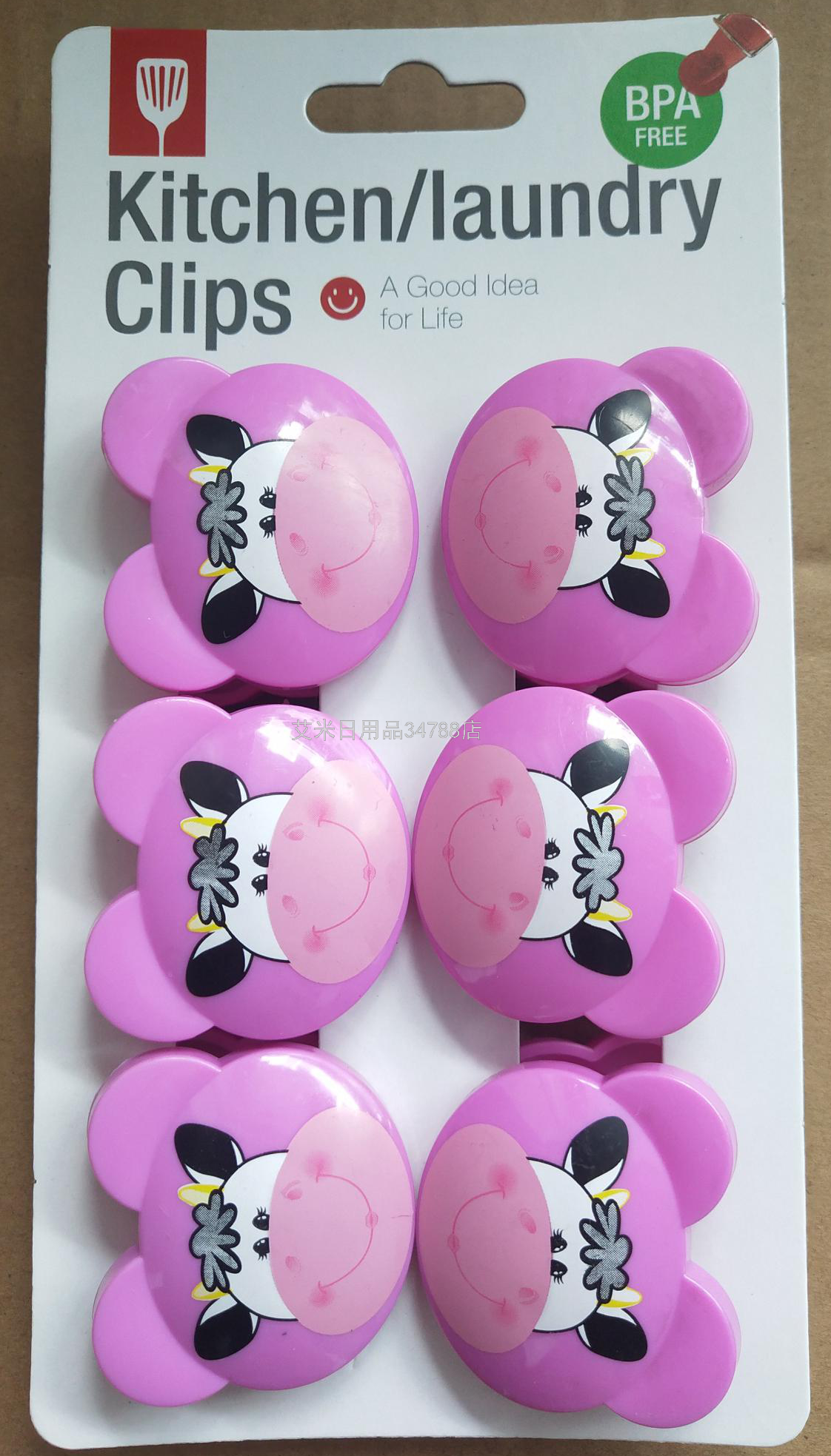 BYT-2600 Monster Clip 6 Cartoon Clip ABS Korean Style Plastic Clip BYT-2600 Monster Clip 6 Cartoon Clip ABS Korean Style Plastic Clip