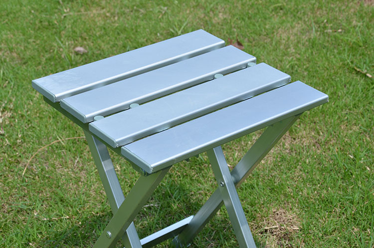 Portable aluminum alloy folding stool fishing stool is stable, durable and beautiful