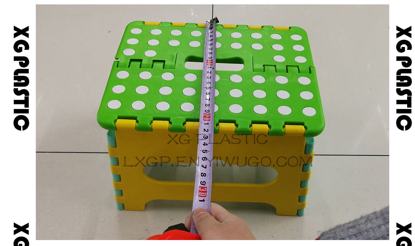 Plastic stools Folding Stool Chair Portable Home Furniture dot pattern Child Convenient Dinner Stools