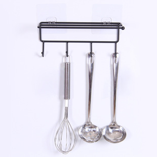 Cabinet Hook Kitchen Six-Piece Nail-Free Storage Rack Creative Metal Iron Iron hook Cabinet Hook Kitchen Six-Piece Nail-Free Storage Rack Creative Metal Iron Iron hook