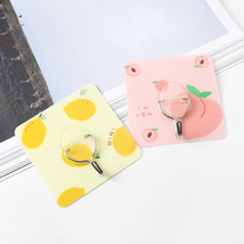 Iron hook Cartoon Nail-Free Iron Hook behind the Door Kitchen Bathroom Strong Sticky Hook Clothes Hook