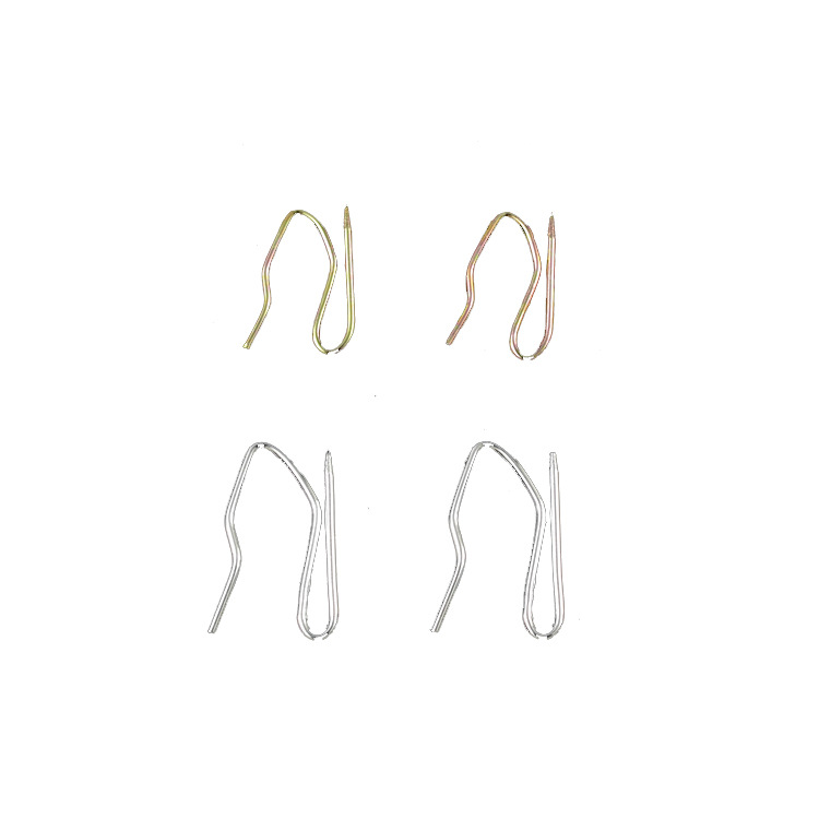 Cross-Border Supply Hook Woven Belt Size Sharp Hook S Iron Hook Whole Box Curtain Accessories in Stock Wholesale