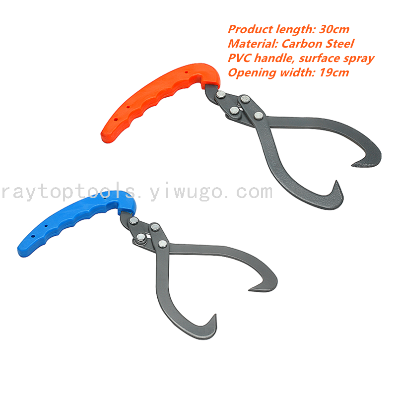 Carbon Steel Double Hook Grapple Lifting Woodware Tree Lifting Hook Multifunctional Iron Hook Logging Construction Tool Single Hand Crocheting Carbon Steel Double Hook Grapple Lifting Woodware Tree Lifting Hook Multifunctional Iron Hook Logging Construction Tool Single Hand Crocheting