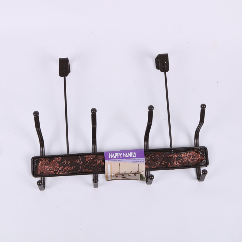 After the door of the home iron hook bathroom without nails without holes hanging clothes hook simple fashion clothes hook