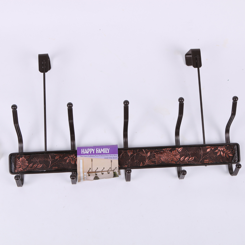 After the door of the home iron hook bathroom without nails without holes hanging clothes hook simple fashion clothes hook