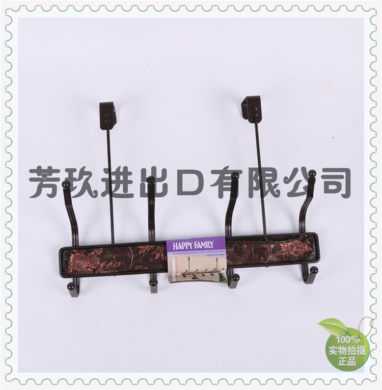 After the door of the home iron hook bathroom without nails without holes hanging clothes hook simple fashion clothes hook
