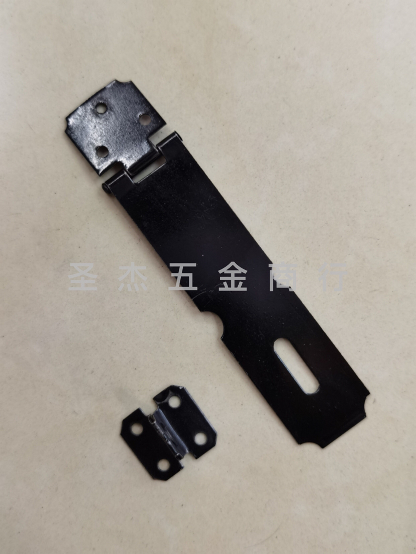Iron Hook Bolt with Box Buckle and Padlock Three-in-One Iron Hook Bolt with Box Buckle and Padlock Three-in-One