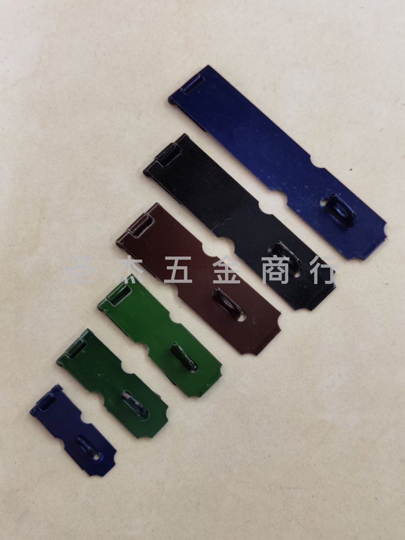 Iron Hook Bolt with Box Buckle and Padlock Three-in-One Iron Hook Bolt with Box Buckle and Padlock Three-in-One