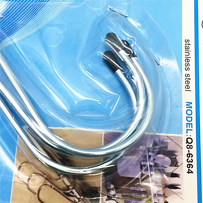 Multifunctional household stainless steel s-type iron hook kitchen S hook metal hook S hook 5 inch small Multifunctional household stainless steel s-type iron hook kitchen S hook metal hook S hook 5 inch small