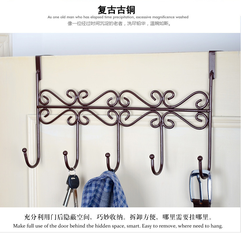 Cross-Border Amazon Hat-and-Coat Hook Doors and Windows Iron Hook Bathroom Nail Free Metal Coat Hook S-Shaped Door Rear Hook Cross-Border Amazon Hat-and-Coat Hook Doors and Windows Iron Hook Bathroom Nail Free Metal Coat Hook S-Shaped Door Rear Hook