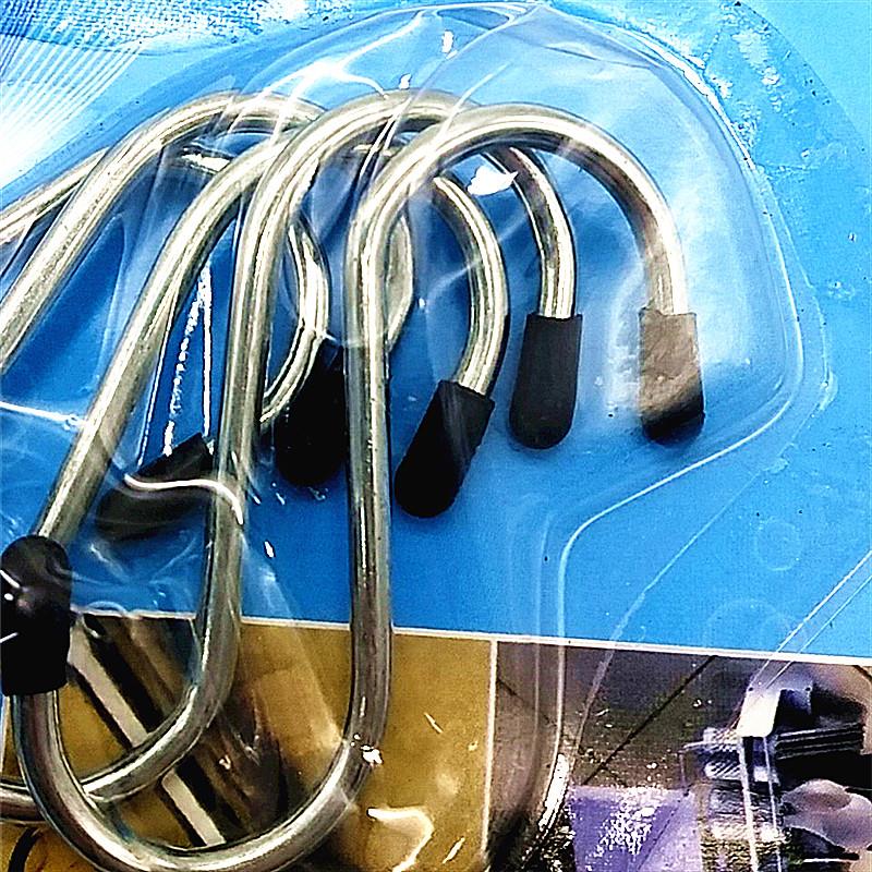 Multi-functional household stainless steel s-type iron hook kitchen s-hook metal hook s-hook 3 inch small