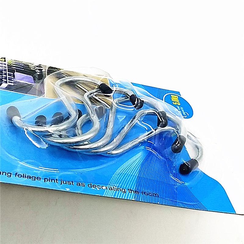 Multi-functional household stainless steel s-type iron hook kitchen s-hook metal hook s-hook 3 inch small Multi-functional household stainless steel s-type iron hook kitchen s-hook metal hook s-hook 3 inch small