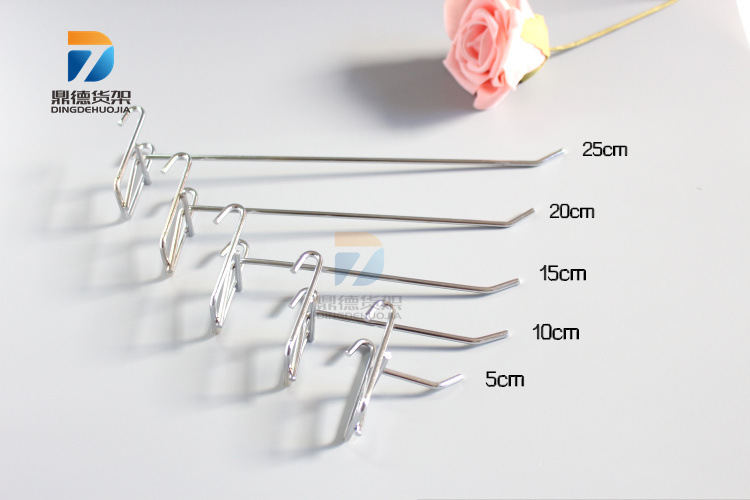 Yiwu Wholesale Black Mesh Plate Hook Shelf Hook Stainless Steel Color Jewelry Ear Hook Grid Iron Hook Yiwu Wholesale Black Mesh Plate Hook Shelf Hook Stainless Steel Color Jewelry Ear Hook Grid Iron Hook