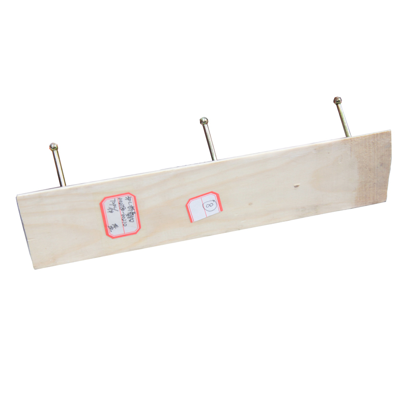 Creative Household Wooden Board Iron Hook Wooden Board