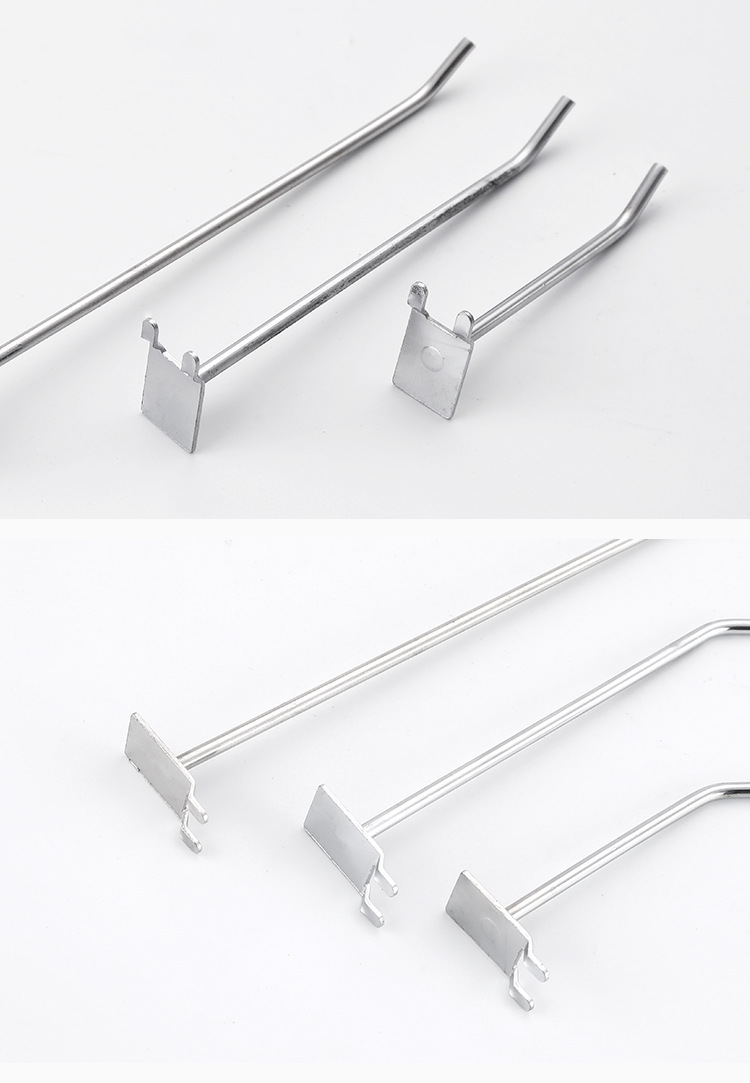 Supermarket Shelf Hook Wire-Wrap Board Hole Plate Accessories Small Jewelry Display Rack Iron Hook Hardware Tools Hook Storage Supermarket Shelf Hook Wire-Wrap Board Hole Plate Accessories Small Jewelry Display Rack Iron Hook Hardware Tools Hook Storage
