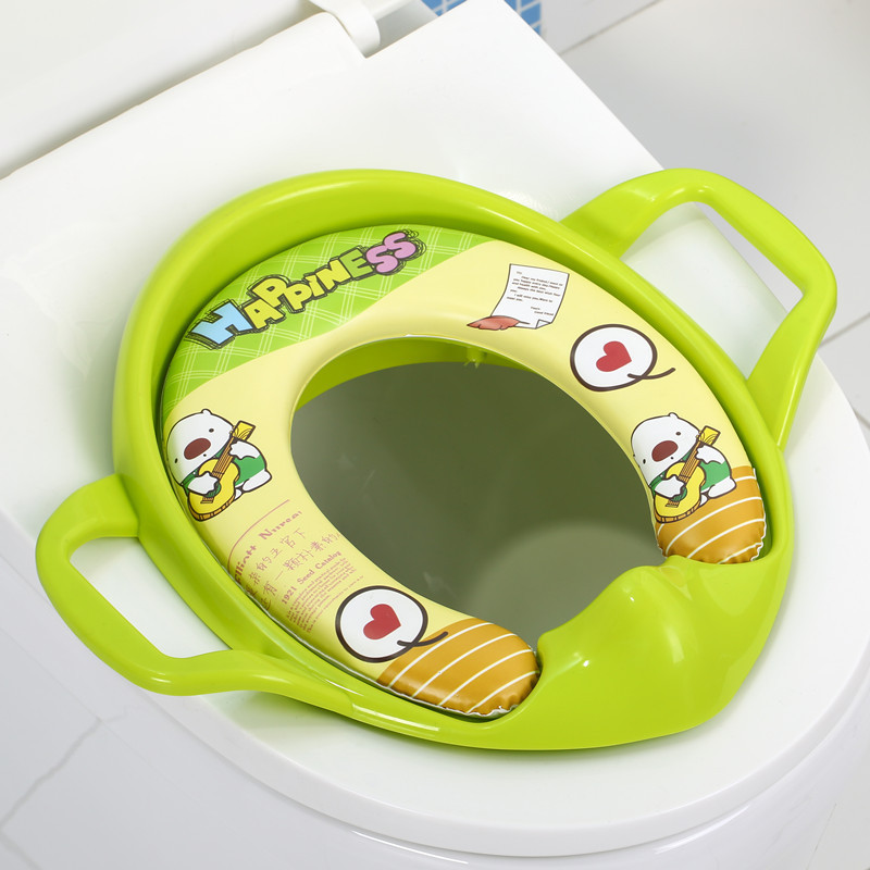Large Baby Child Toilet Seat Toilet Female Baby Young Children Male Cushion Bedpan Cover Rack Ladder 1-3-6 Years Old