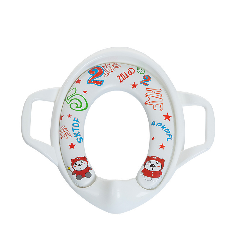Large Baby Child Toilet Seat Toilet Female Baby Young Children Male Cushion Bedpan Cover Rack Ladder 1-3-6 Years Old