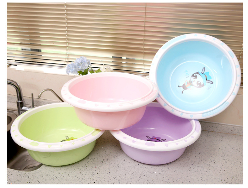 Factory direct sale household washbasin plastic basin baby basin student basin washbasin thickened baby basin wash vegetables wash feet basin Factory direct sale household washbasin plastic basin baby basin student basin washbasin thickened baby basin wash vegetables wash feet basin