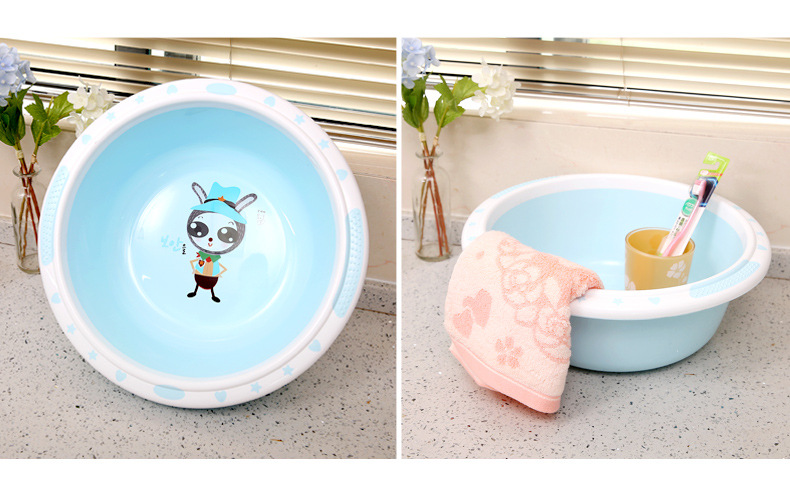 Factory direct sale household washbasin plastic basin baby basin student basin washbasin thickened baby basin wash vegetables wash feet basin Factory direct sale household washbasin plastic basin baby basin student basin washbasin thickened baby basin wash vegetables wash feet basin