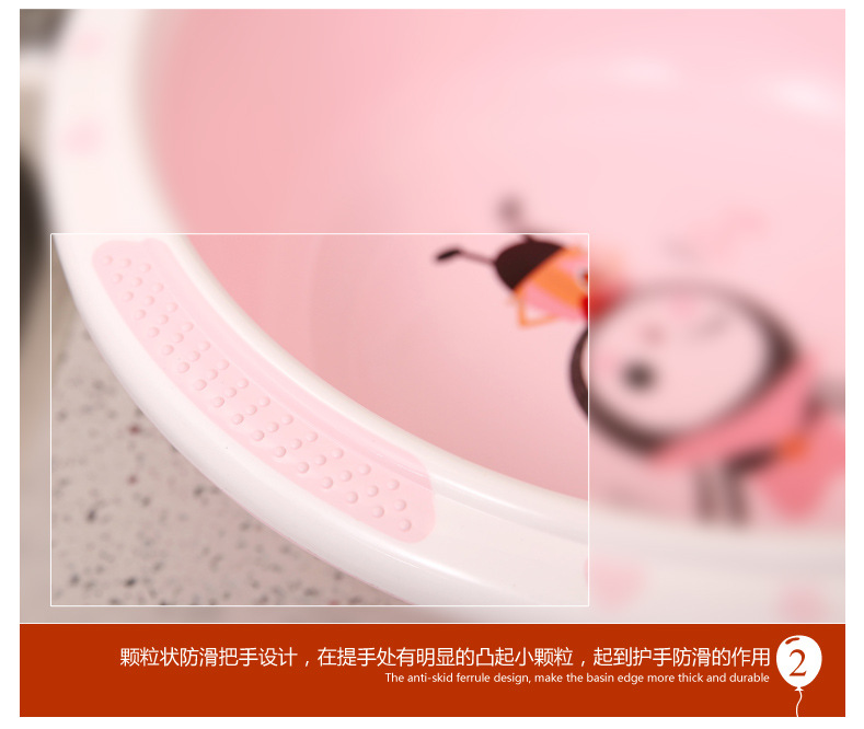 Factory direct sale household washbasin plastic basin baby basin student basin washbasin thickened baby basin wash vegetables wash feet basin Factory direct sale household washbasin plastic basin baby basin student basin washbasin thickened baby basin wash vegetables wash feet basin