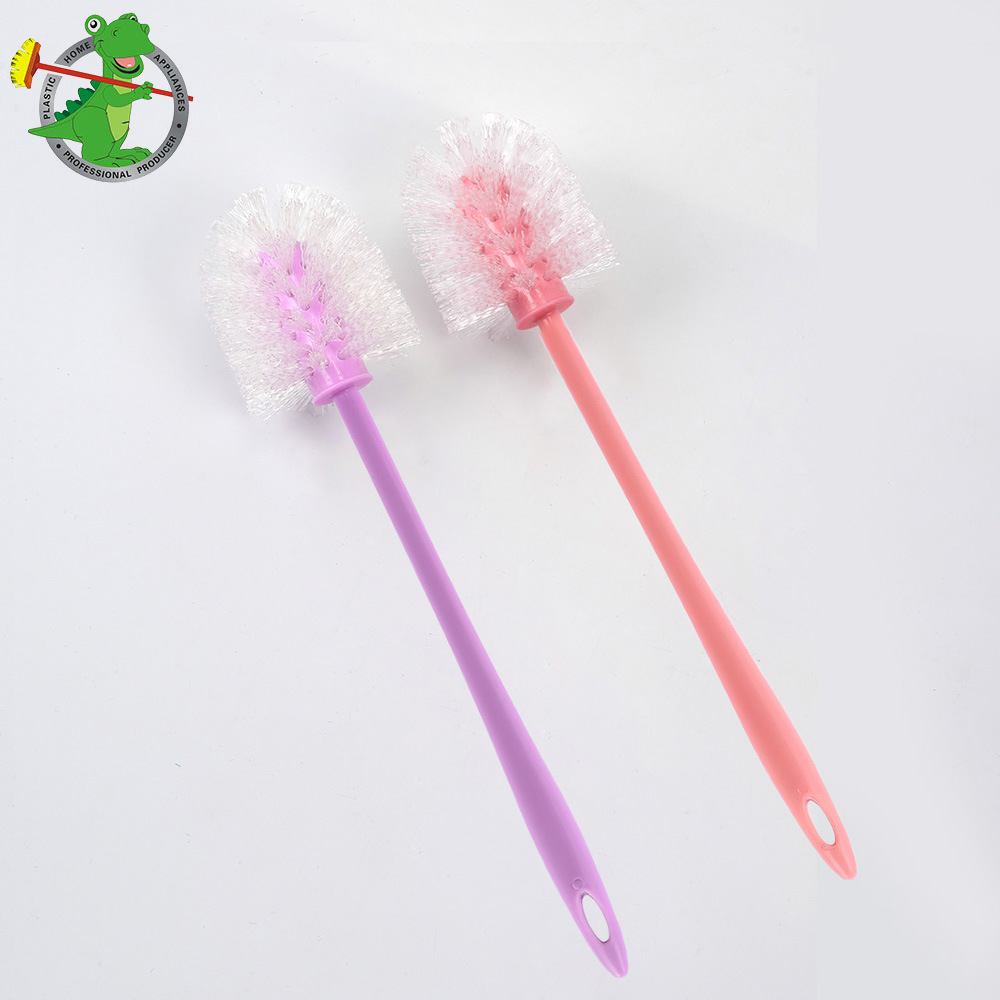 Manufacturer&#039;s direct selling is to split clean brush round ball brush plastic toilet brush scrub toilet belt base.
