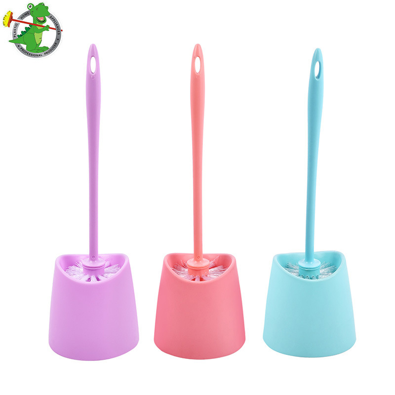 Manufacturer&#039;s direct selling is to split clean brush round ball brush plastic toilet brush scrub toilet belt base.