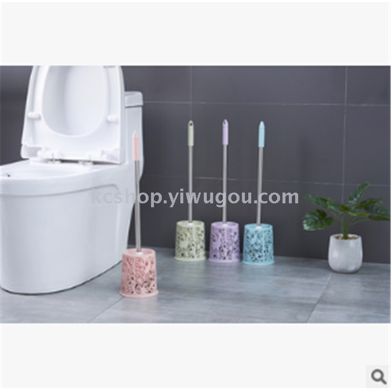 Plastic toilet brush set cleaning brush long handle plastic brush
