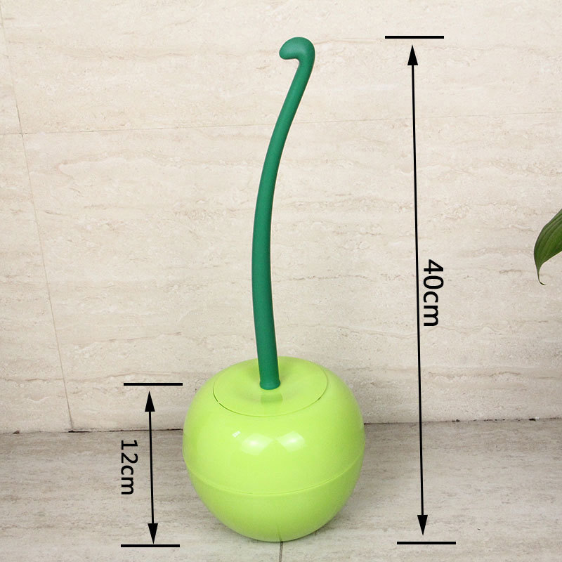Toilet Brush Set Plastic Cleaning Toilet Brush Toilet Brush Cherry Toilet Brush Set with Base