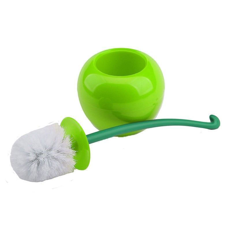 Toilet Brush Set Plastic Cleaning Toilet Brush Toilet Brush Cherry Toilet Brush Set with Base