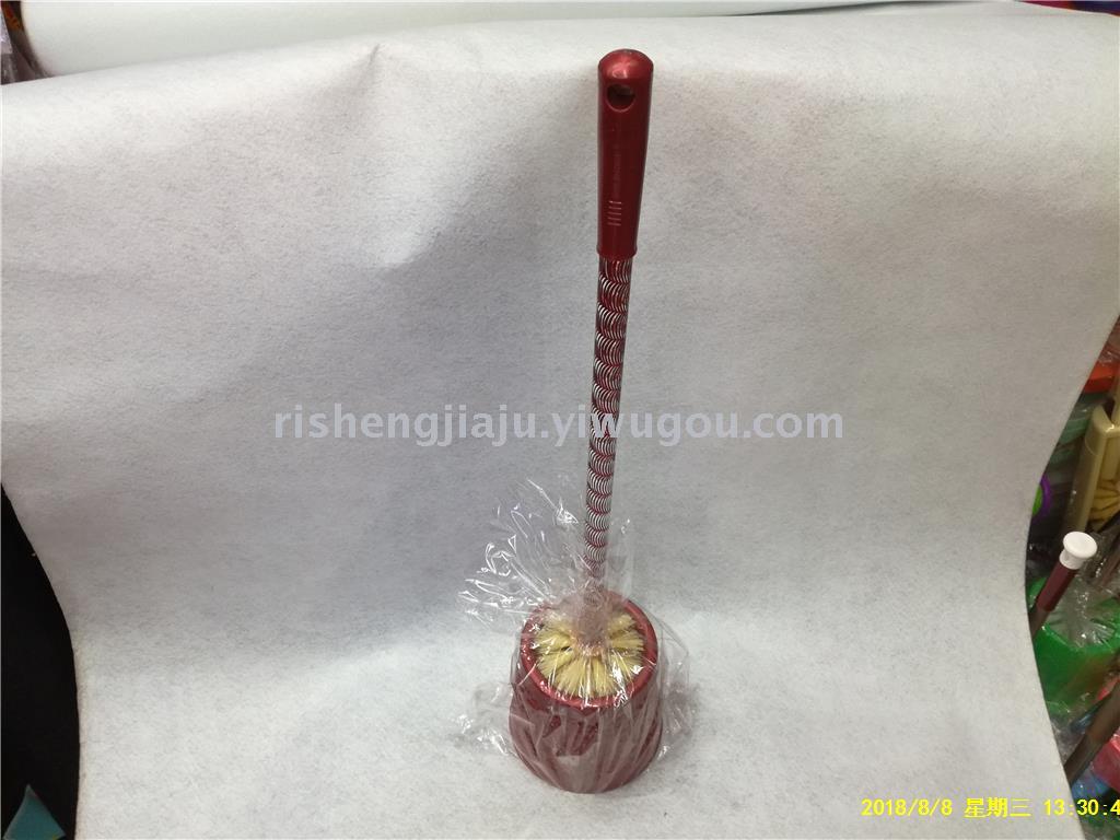 Engraved stainless steel rod round hollow base toilet brush set RS-3564 Engraved stainless steel rod round hollow base toilet brush set RS-3564