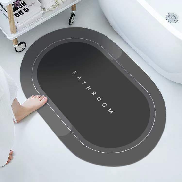 Factory Wholesale Household Diatom Ooze Floor Mat Entry Door Mat Corridor Toilet Door Non-Slip Mat Bedroom Carpet Factory Wholesale Household Diatom Ooze Floor Mat Entry Door Mat Corridor Toilet Door Non-Slip Mat Bedroom Carpet