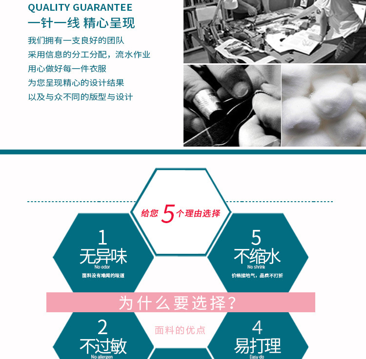 Korean version of polyester printed apron pocket lady polyester cloth household apron customized logowholesale.