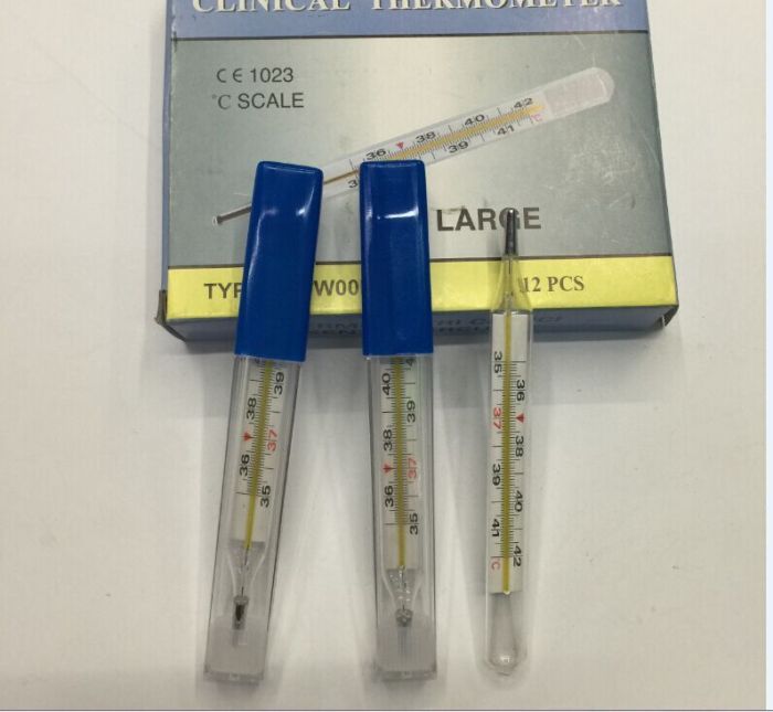 Glass thermometer, oral mercury thermometer, medical L, thermometer Glass thermometer, oral mercury thermometer, medical L, thermometer