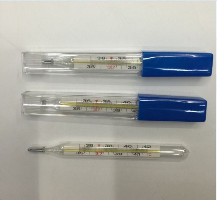 Glass thermometer, oral mercury thermometer, medical L, thermometer Glass thermometer, oral mercury thermometer, medical L, thermometer