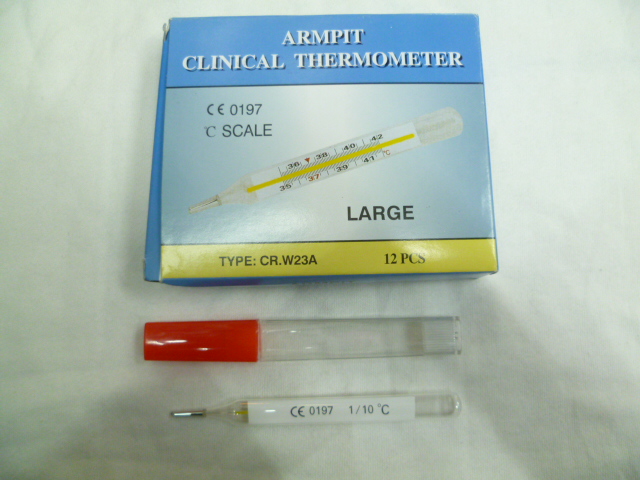 Glass thermometer, oral mercury thermometer, medical L, thermometer Glass thermometer, oral mercury thermometer, medical L, thermometer