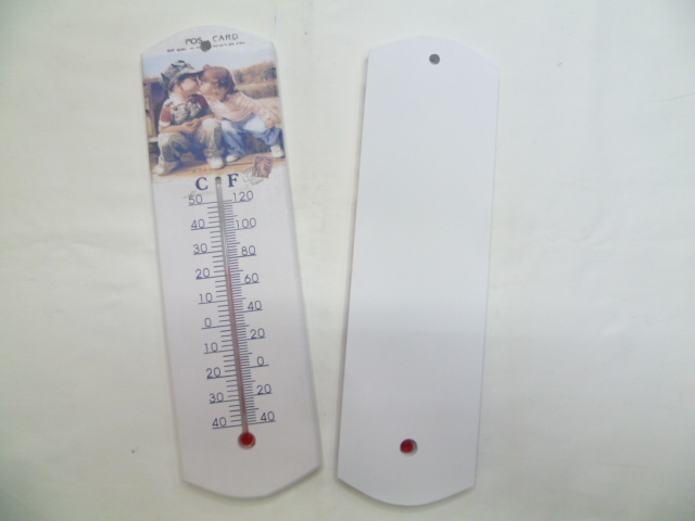 Wooden thermometer indoor outdoor thermometer thermometer cartoon paint thermometer