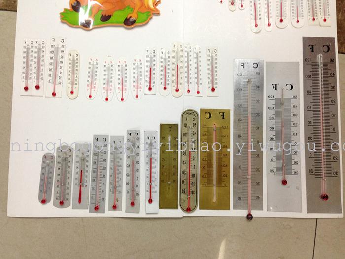 Factory direct craft accessories thermometer aluminum cardboard sticker student promotions Factory direct craft accessories thermometer aluminum cardboard sticker student promotions