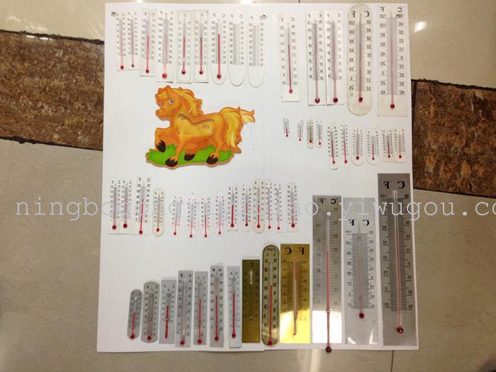Factory direct craft accessories thermometer aluminum cardboard sticker student promotions Factory direct craft accessories thermometer aluminum cardboard sticker student promotions