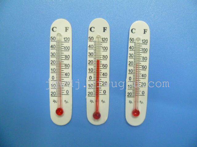 Manufacturers provide wholesale paper glass thermometer thermometer Mini stickers small semicircle