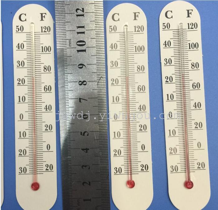 Manufacturers provide wholesale paper glass thermometer thermometer Mini stickers small semicircle Manufacturers provide wholesale paper glass thermometer thermometer Mini stickers small semicircle